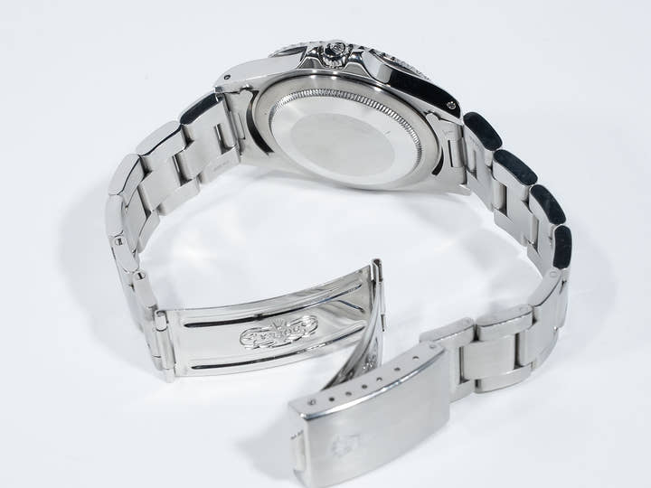 ロレックス GMTマスター Ref.16750 ステンレススチール ブラック文字盤 オイスターブレスレット 中古 vcvpo68r