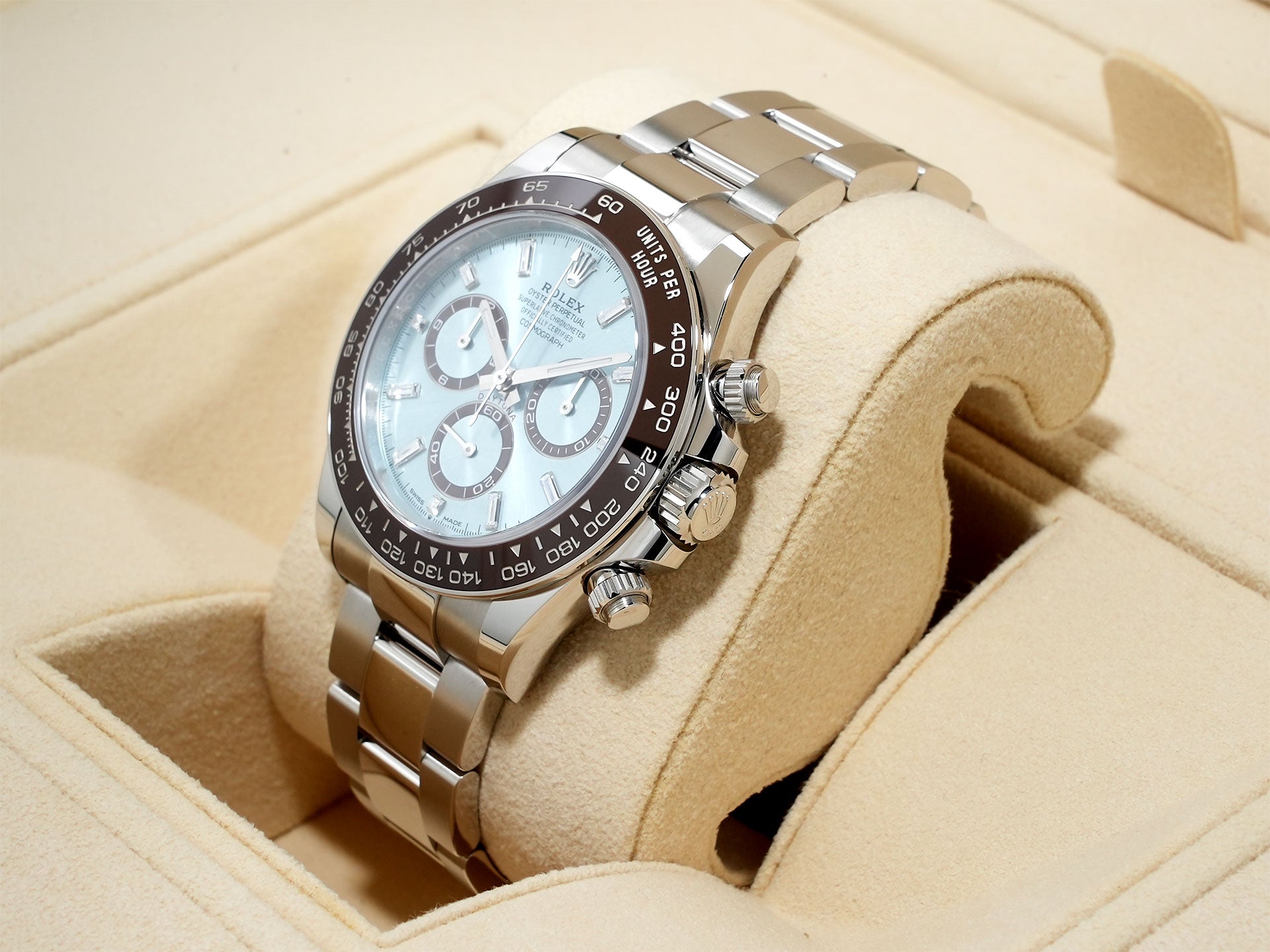 ロレックス デイトナ Ref.126506A プラチナ アイスブルーx11Pダイヤ文字盤 未使用 tiv3c7cd
