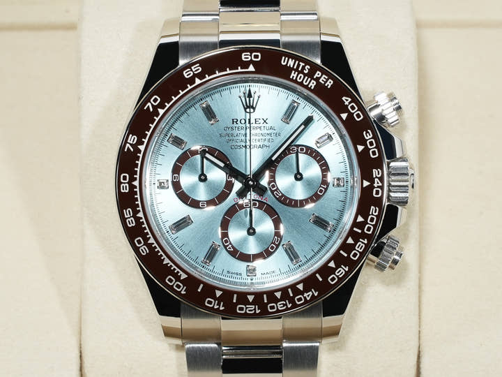 ロレックス デイトナ Ref.126506A プラチナ アイスブルーx11Pダイヤ文字盤 未使用 bhecgjp6