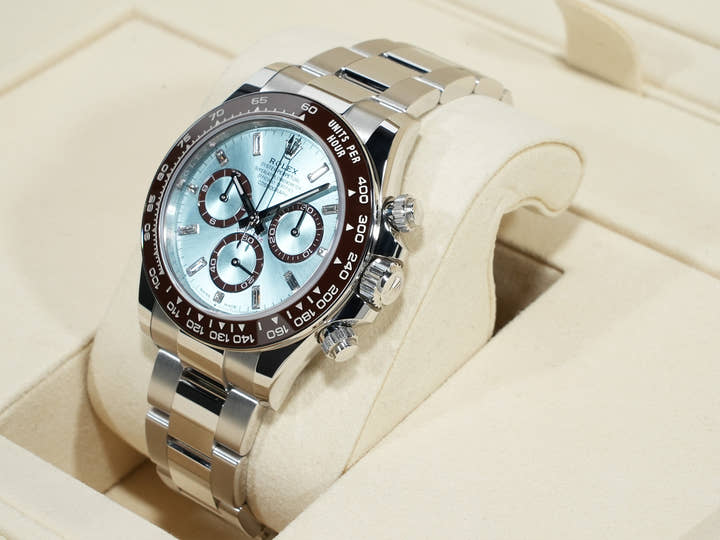ロレックス デイトナ Ref.126506A プラチナ アイスブルーx11Pダイヤ文字盤 未使用 bhecgjp6