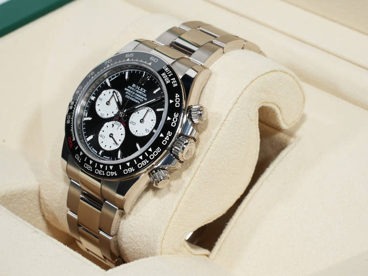 ロレックス デイトナ Ref.126529LN ホワイトゴールド ブライトブラック文字盤 未使用 sg2hxiqa