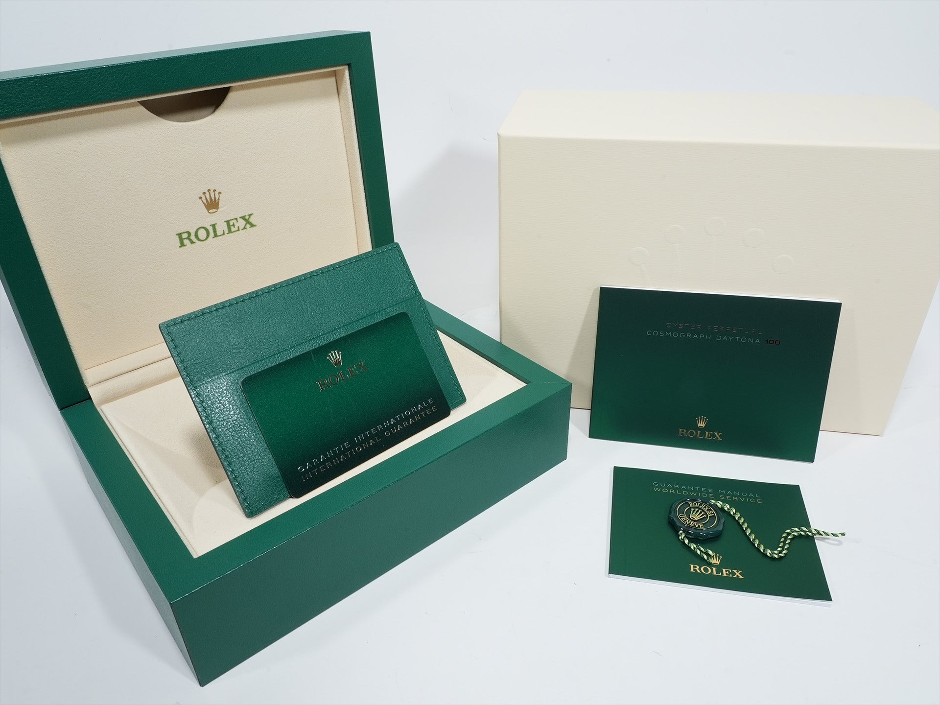 ロレックス デイトナ Ref.126529LN ホワイトゴールド ブライトブラック文字盤 未使用 sg2hxiqa