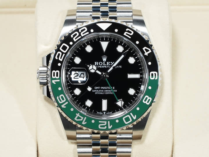 ロレックス GMTマスターII Ref.126720VTNR ステンレススチール ブラック文字盤 ジュビリーブレスレット 未使用 srntep7w