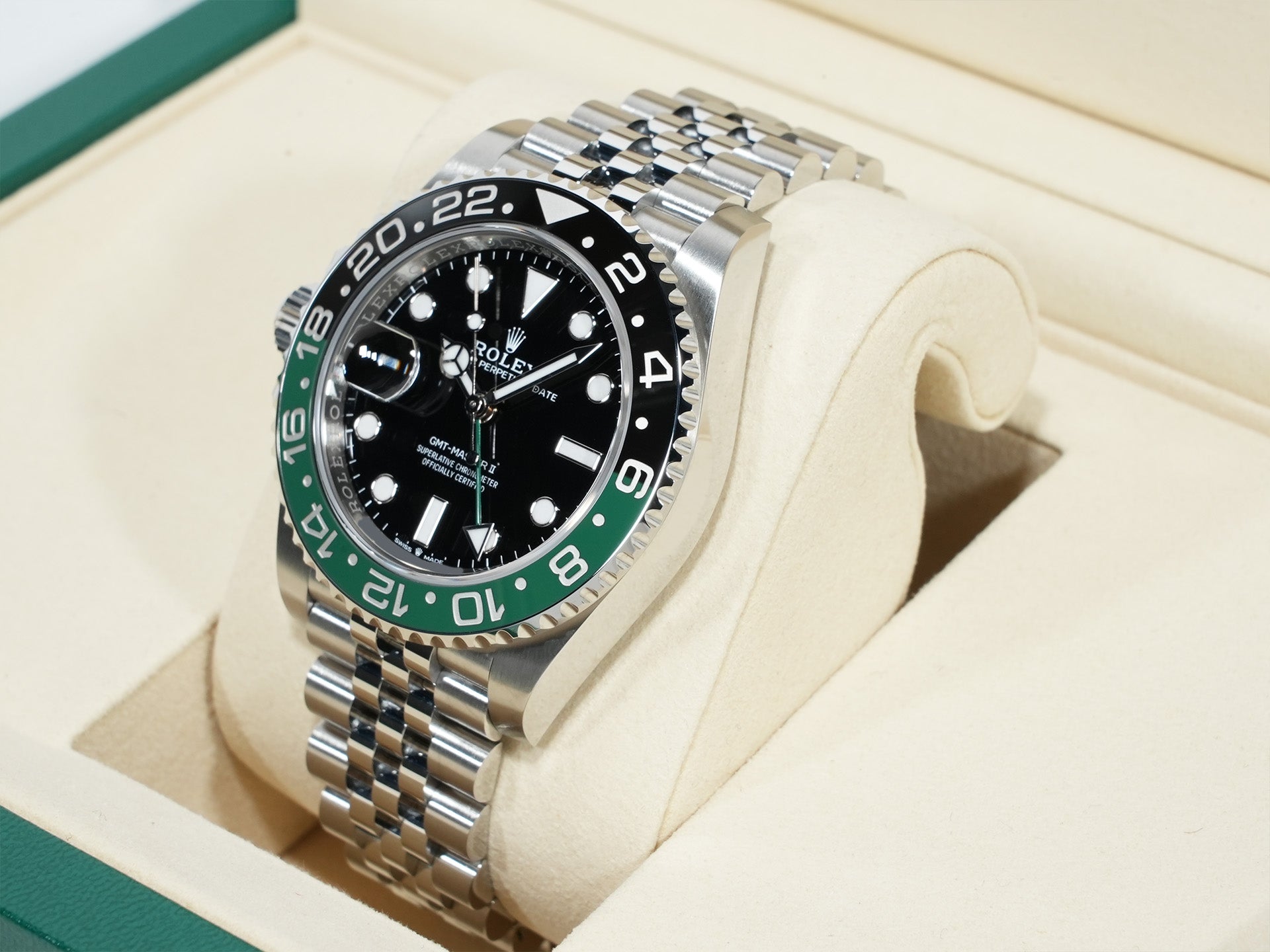 ロレックス GMTマスターII Ref.126720VTNR ステンレススチール ブラック文字盤 ジュビリーブレスレット 未使用 srntep7w
