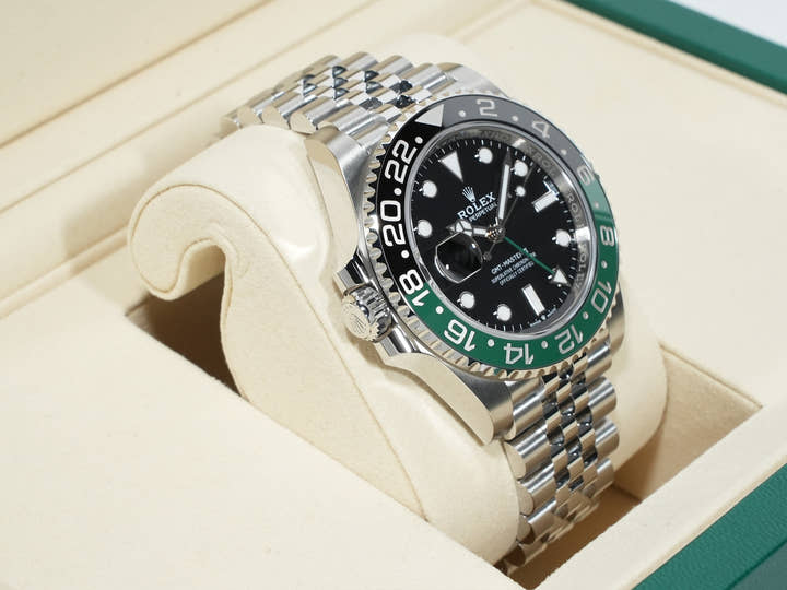 ロレックス GMTマスターII Ref.126720VTNR ステンレススチール ブラック文字盤 ジュビリーブレスレット 未使用 srntep7w