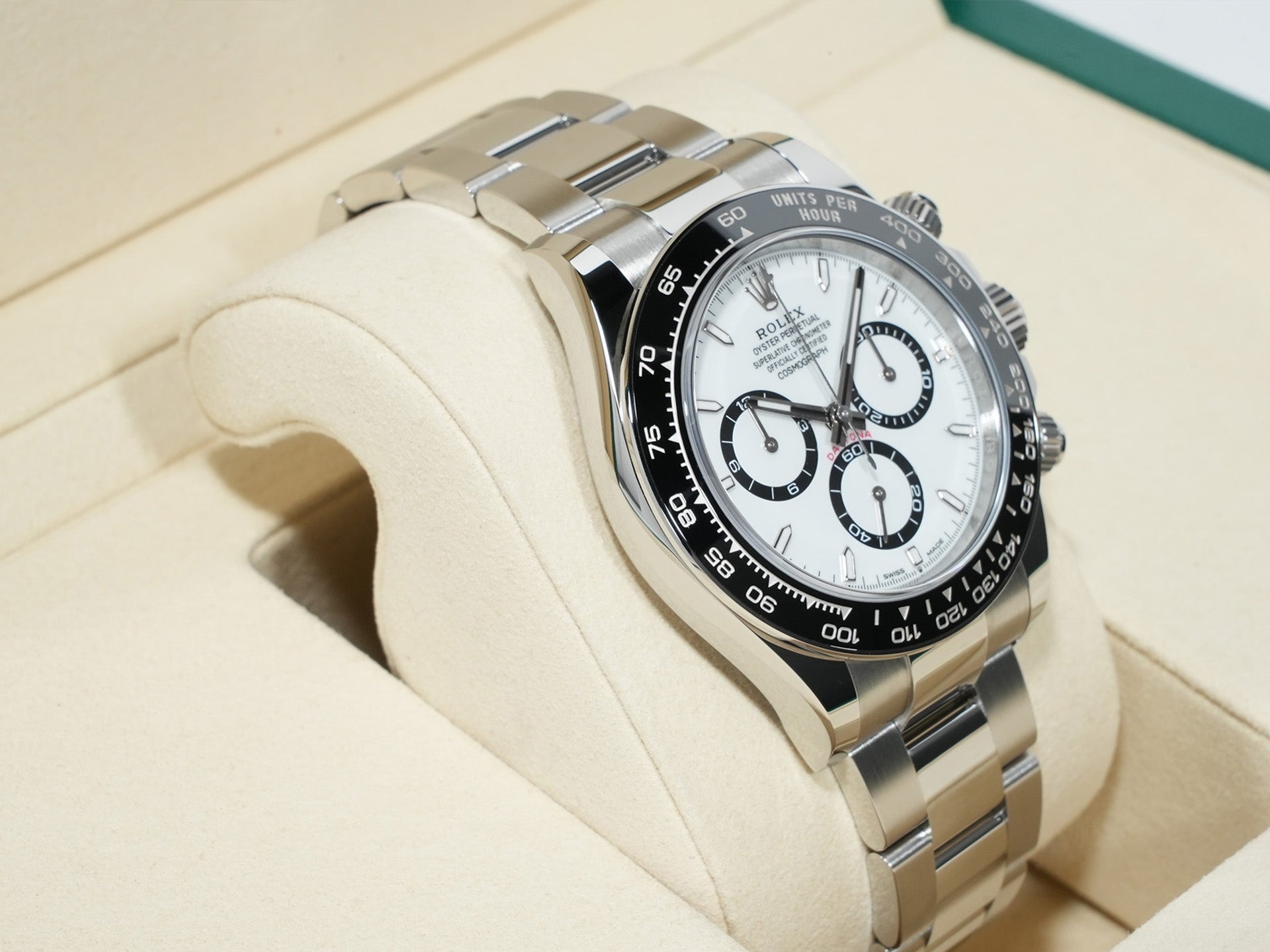 ロレックス デイトナ Ref.126500LN ステンレススチール ホワイト文字盤 未使用 2zheo435