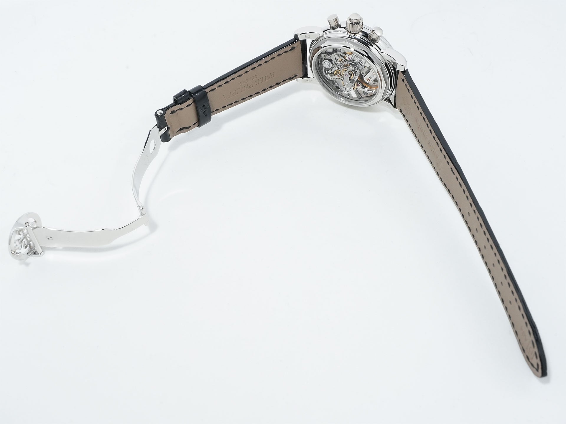 パテックフィリップ パーペチュアルカレンダー スプリットセコンド クロノグラフ Ref.5004P-021 プラチナ シルバー文字盤 美品 p8vxee69