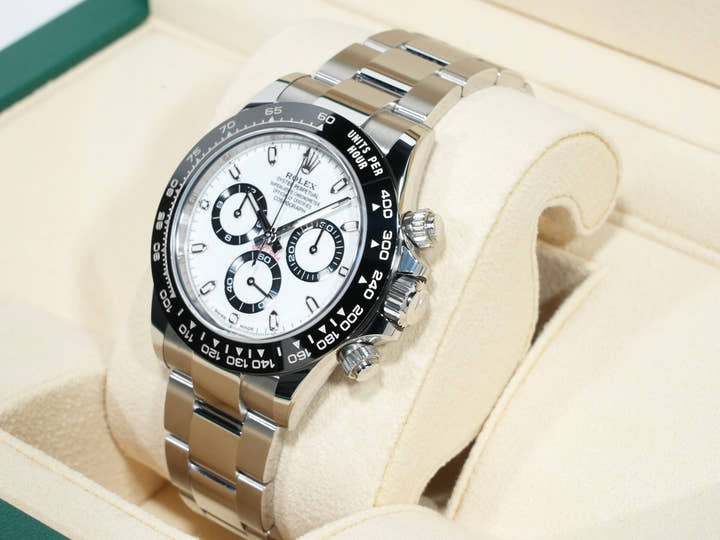 ロレックス デイトナ Ref.116500LN ステンレススチール ホワイト文字盤 未使用 zqnfan3g