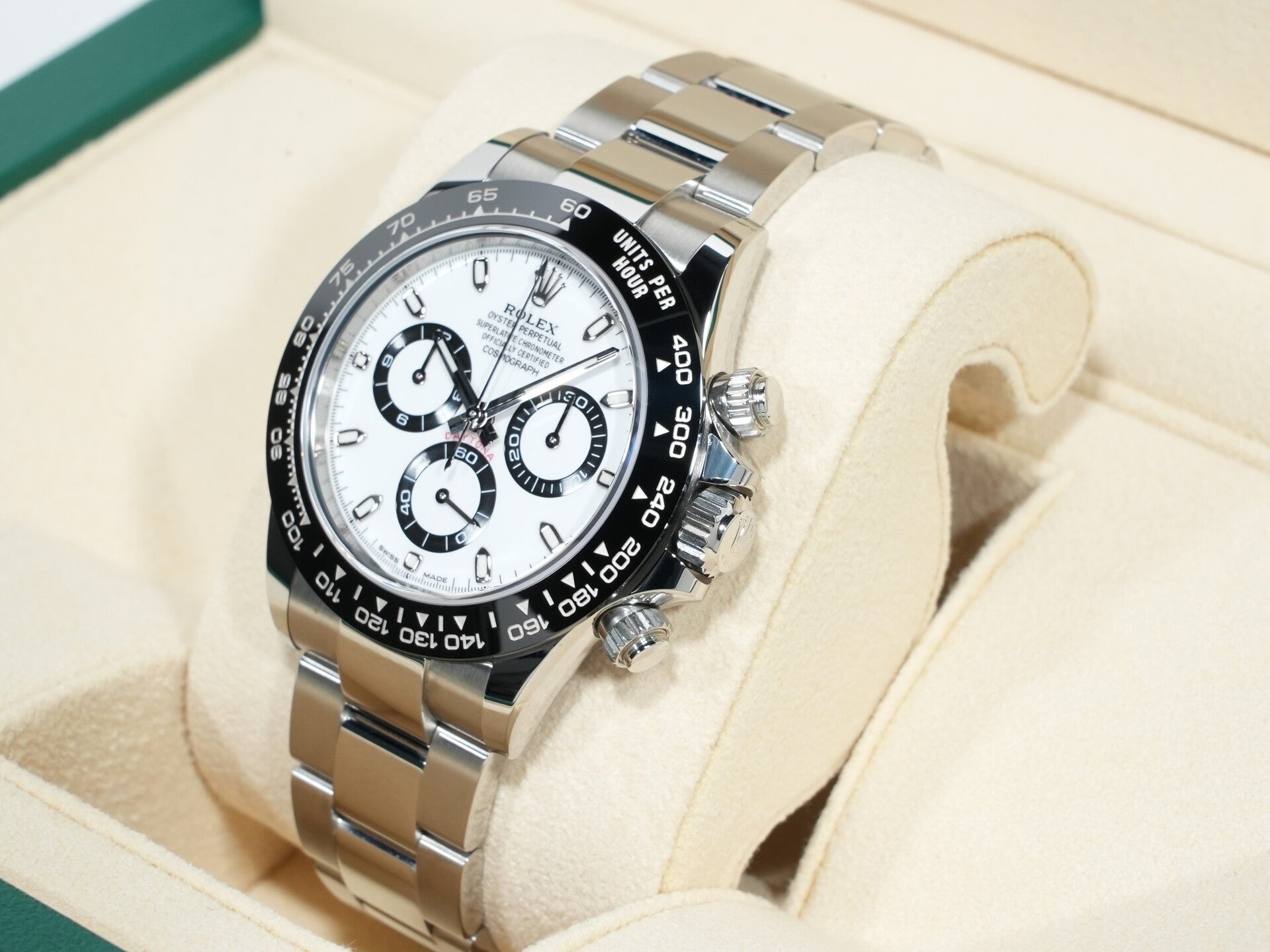 ロレックス デイトナ Ref.116500LN ステンレススチール ホワイト文字盤 未使用 zqnfan3g