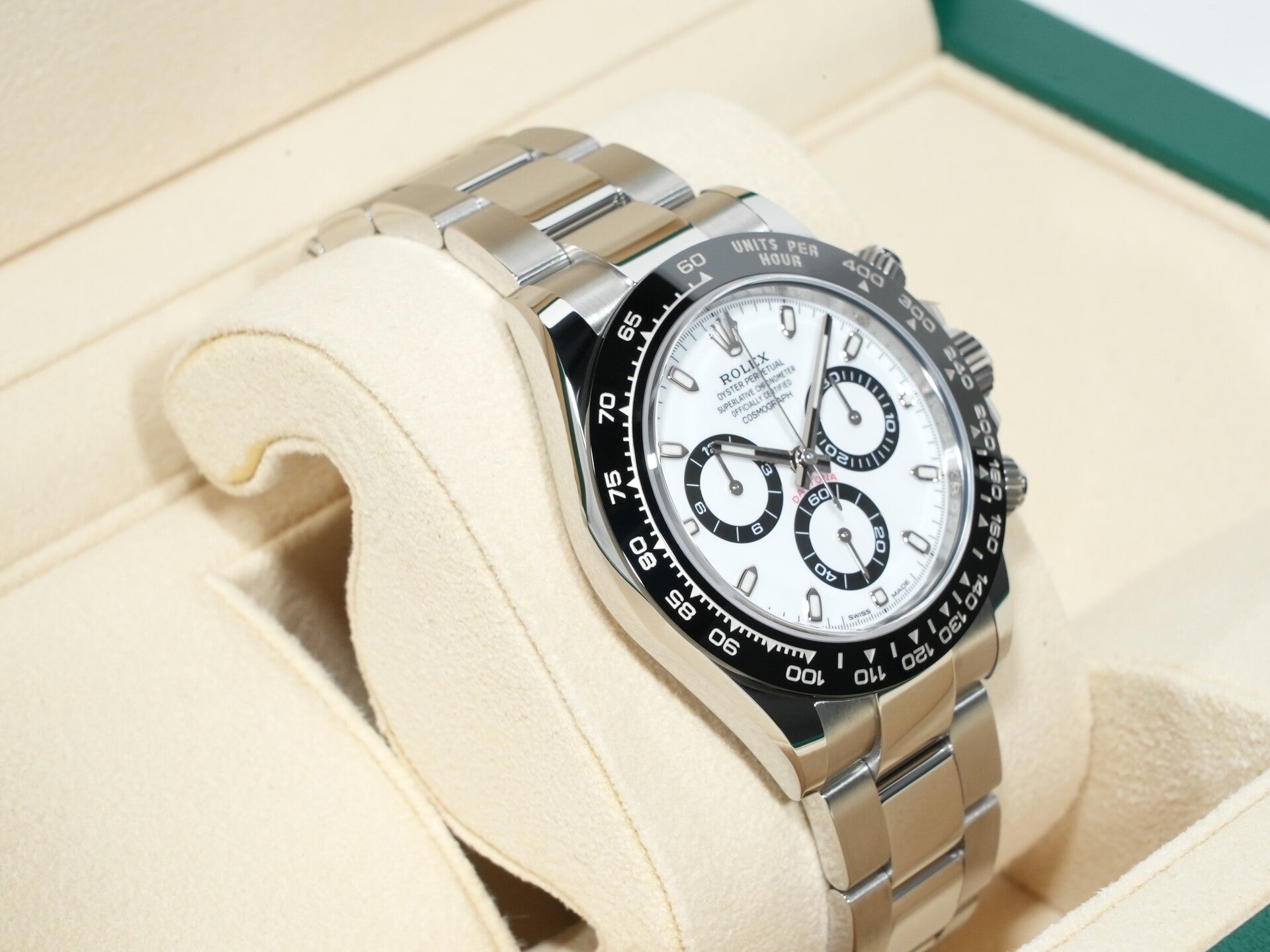 ロレックス デイトナ Ref.116500LN ステンレススチール ホワイト文字盤 未使用 zqnfan3g