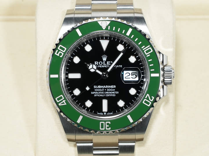 ロレックス サブマリーナー デイト Ref.126610LV ステンレススチール ブラック文字盤 未使用 t7h6sfp7