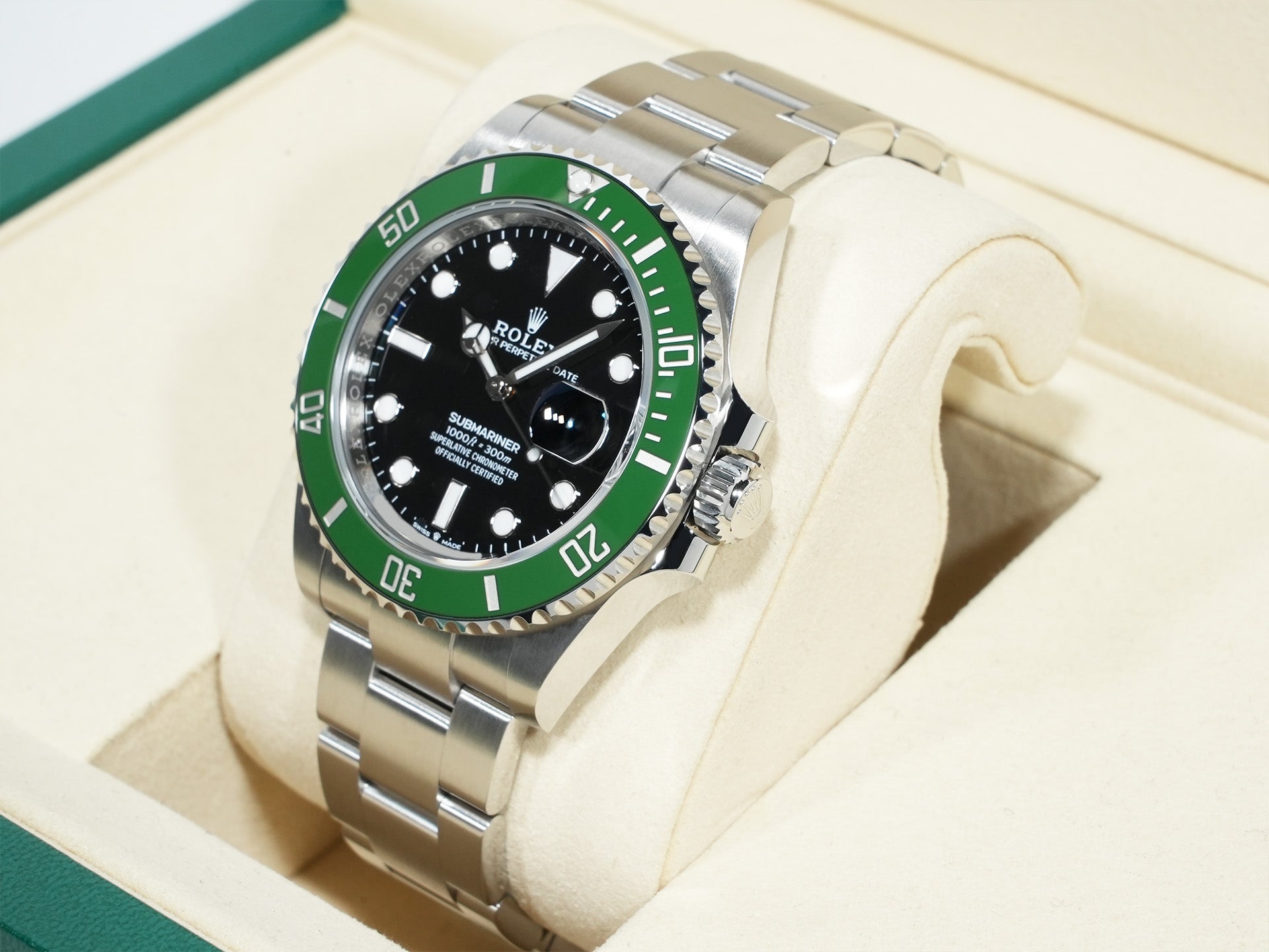 ロレックス サブマリーナー デイト Ref.126610LV ステンレススチール ブラック文字盤 未使用 t7h6sfp7