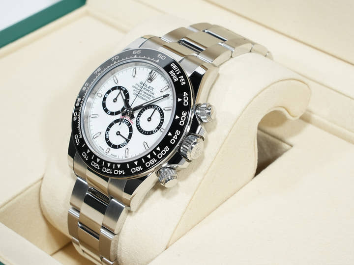 ロレックス デイトナ Ref.126500LN ステンレススチール ホワイト文字盤 未使用 g8jh6fg2