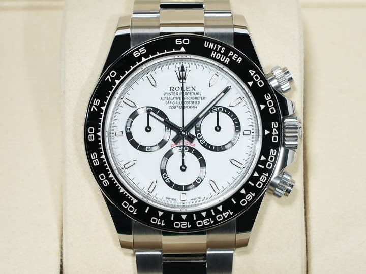 ロレックス デイトナ Ref.126500LN ステンレススチール ホワイト文字盤 未使用 fo9x8kt8