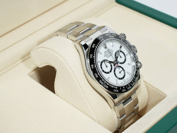 ロレックス デイトナ Ref.126500LN ステンレススチール ホワイト文字盤 未使用 fo9x8kt8