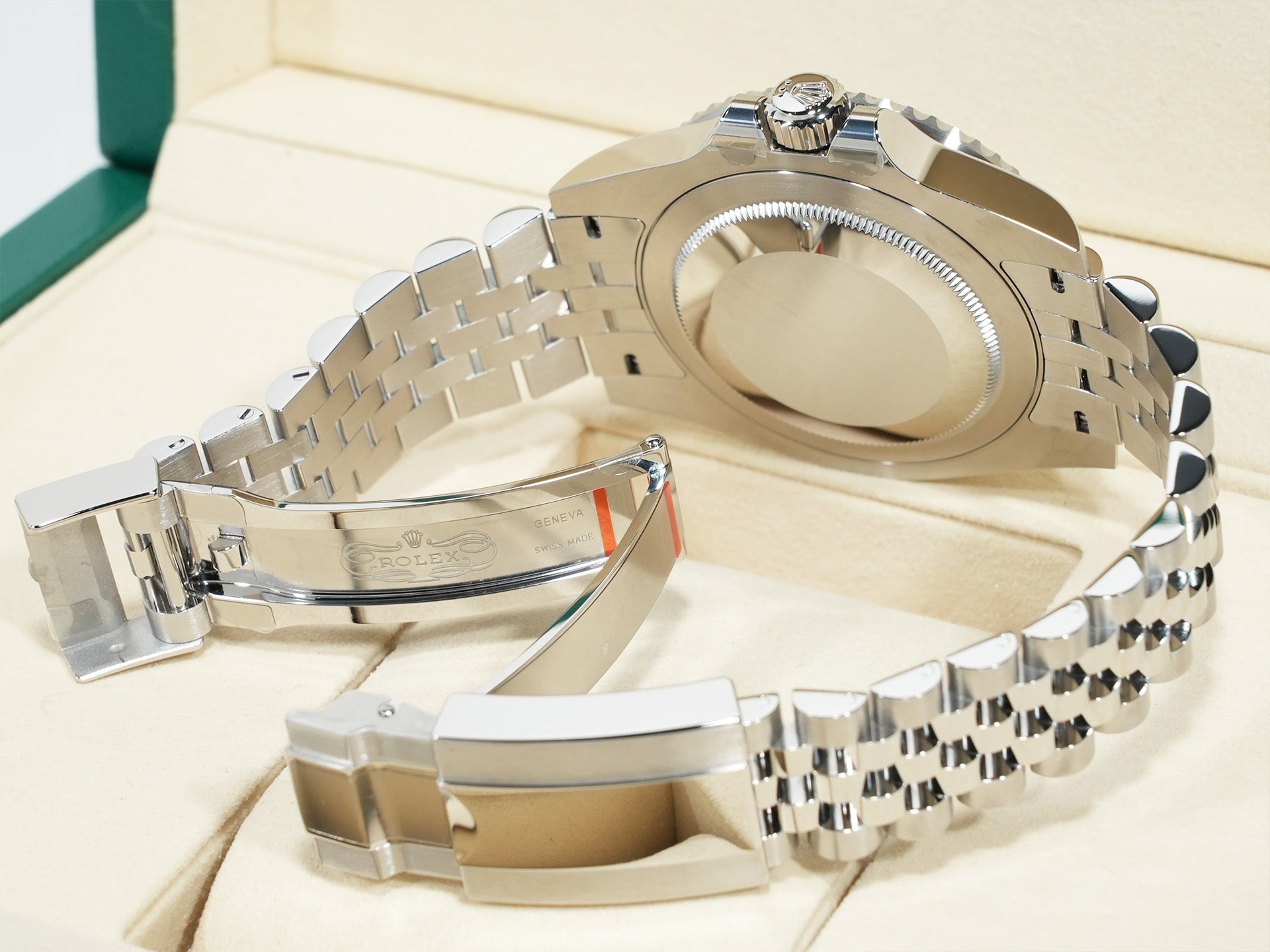 ロレックス GMTマスターII Ref.126710BLNR ステンレススチール ブラック文字盤 ジュビリーブレスレット 未使用 447a7jg6