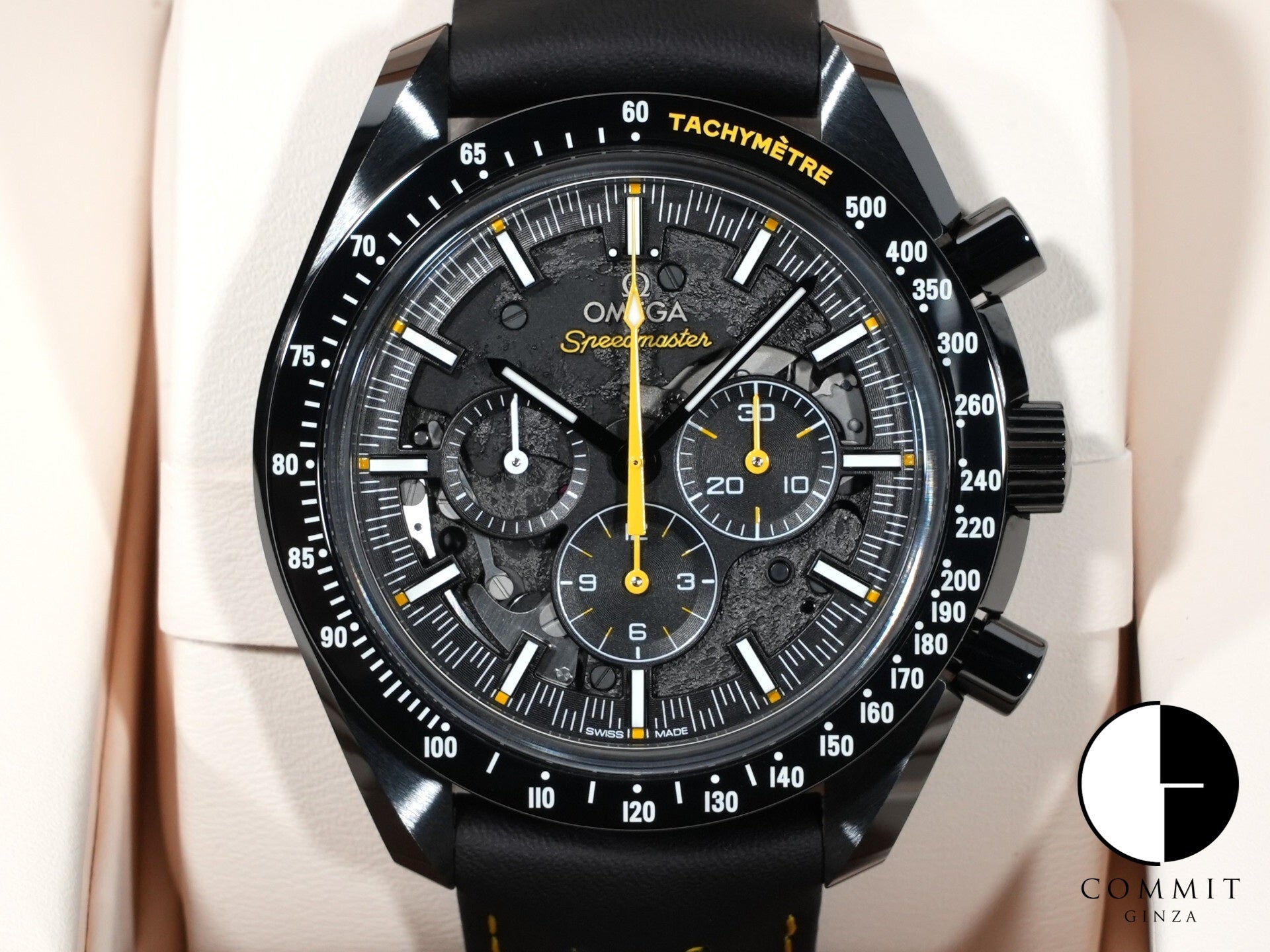 Omega Speedmaster Dark Side of the Moon Chronograph 44.25mm Ref. 311.92.44.30.01.001 Black Ceramic Skeleton Dial Unused 42t4mi2t