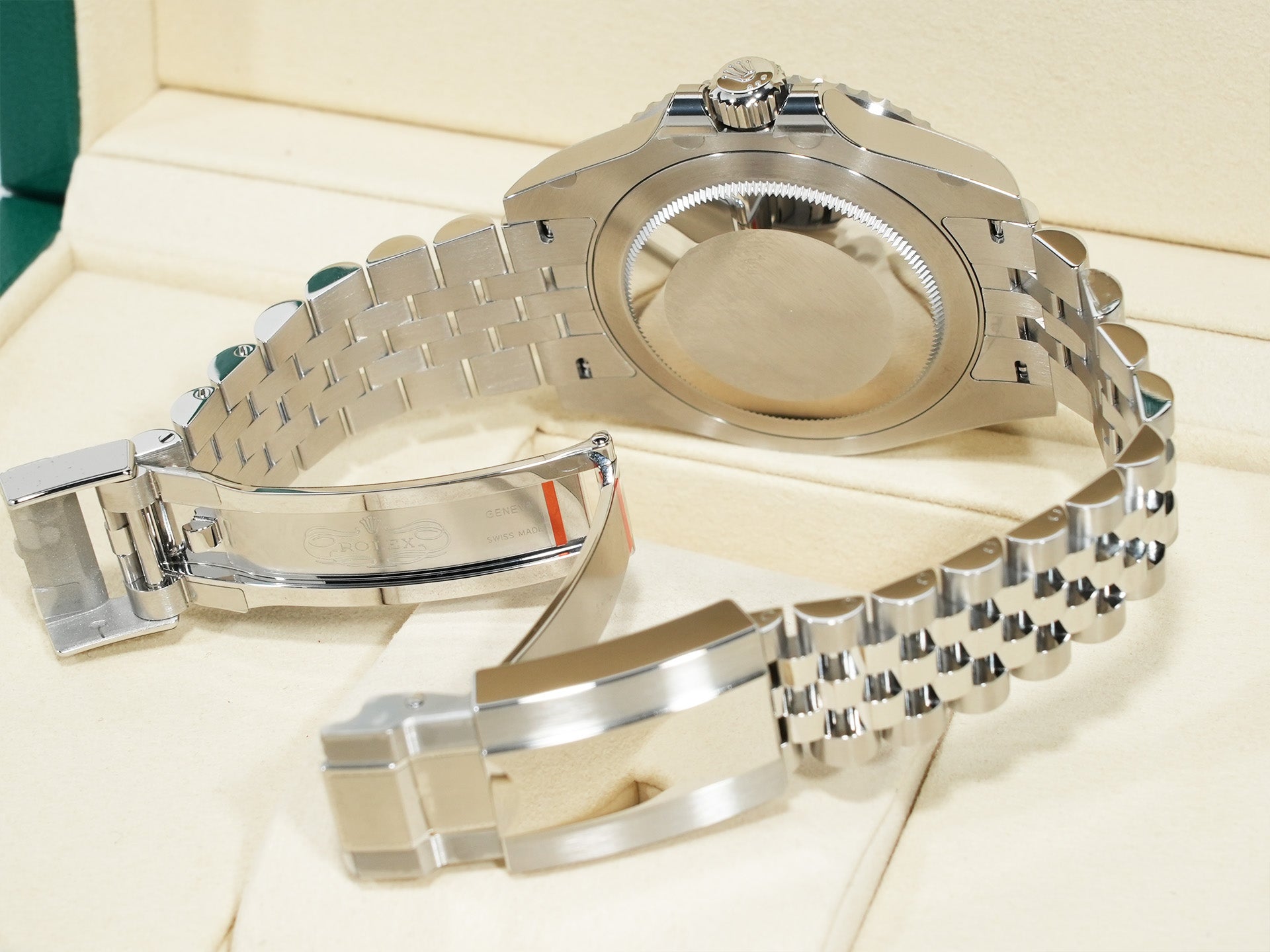 ロレックス GMTマスターII Ref.126710BLNR ステンレススチール ブラック文字盤 ジュビリーブレスレット 未使用 kfc4by4g