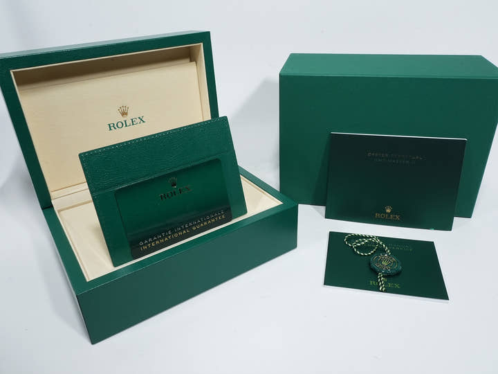 ロレックス GMTマスターII Ref.126710BLNR ステンレススチール ブラック文字盤 ジュビリーブレスレット 未使用 kfc4by4g