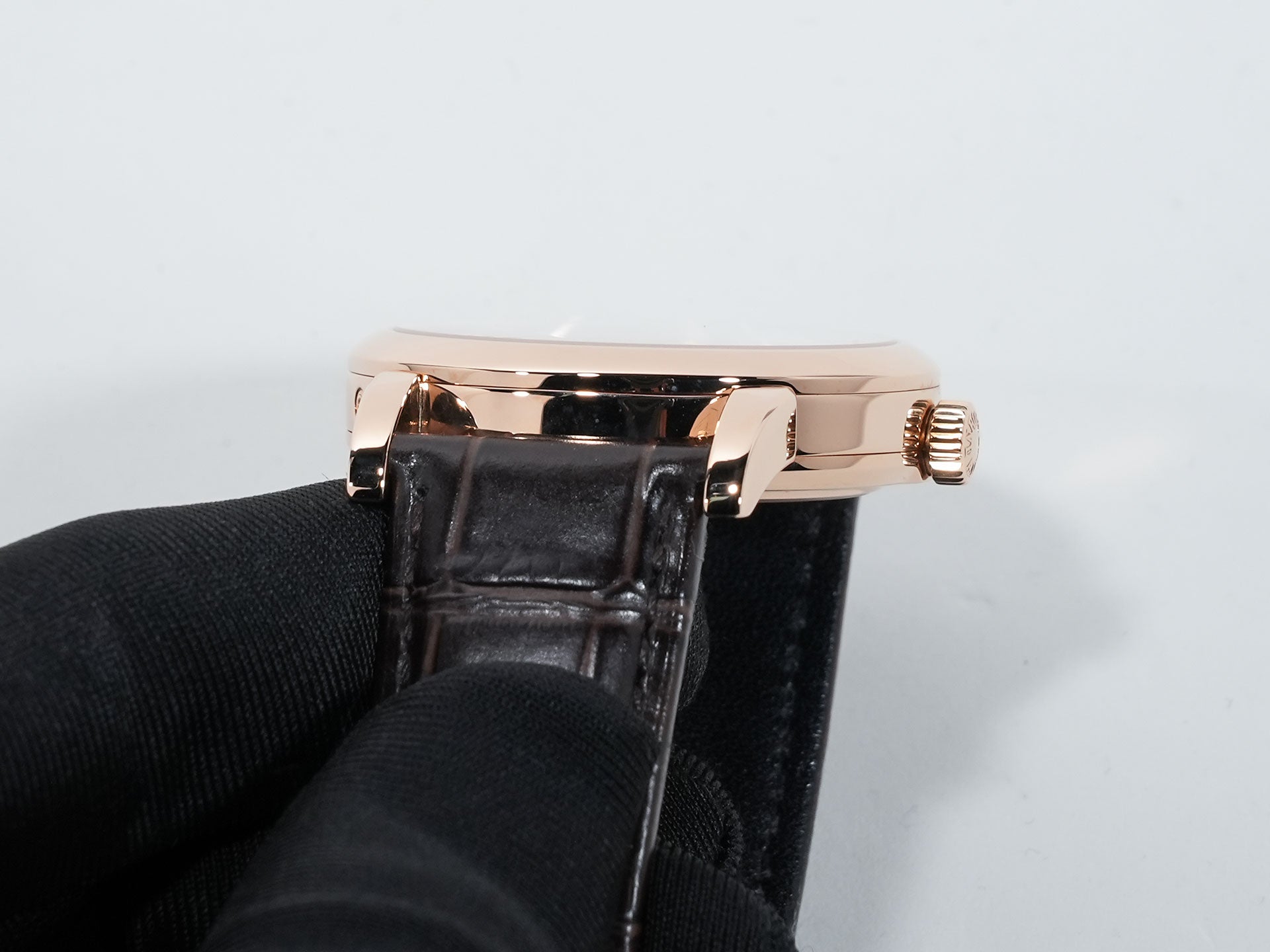 A. Lange & Söhne Lange 1 Moon Phase Ref. 109.032 Pink Gold Silver Dial Excellent Condition wycujm2a