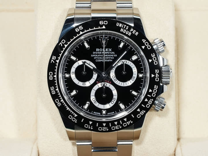 ロレックス デイトナ Ref.116500LN ステンレススチール ブラック文字盤 中古 25gc2y5g