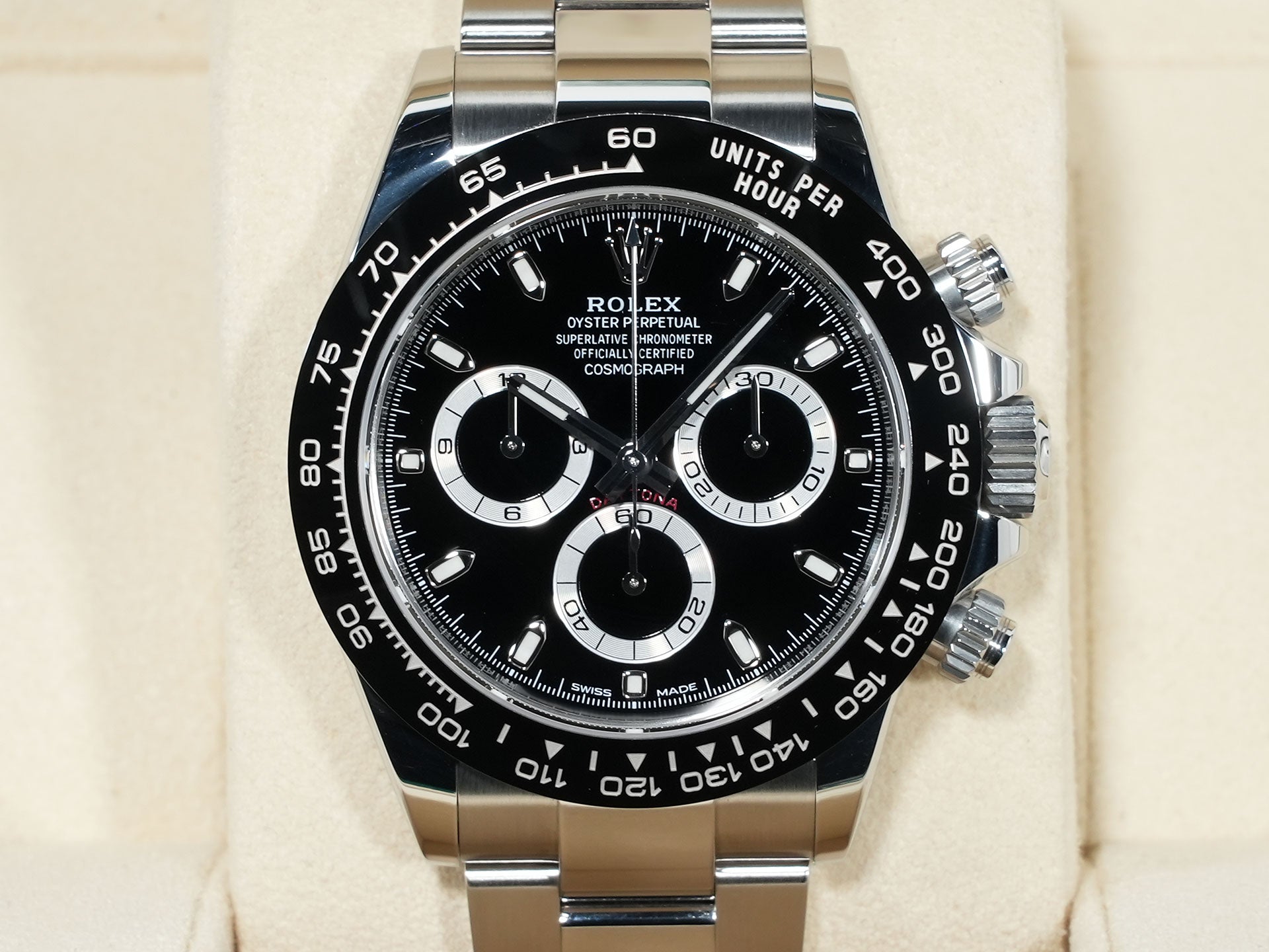 ロレックス デイトナ Ref.116500LN ステンレススチール ブラック文字盤 中古 25gc2y5g