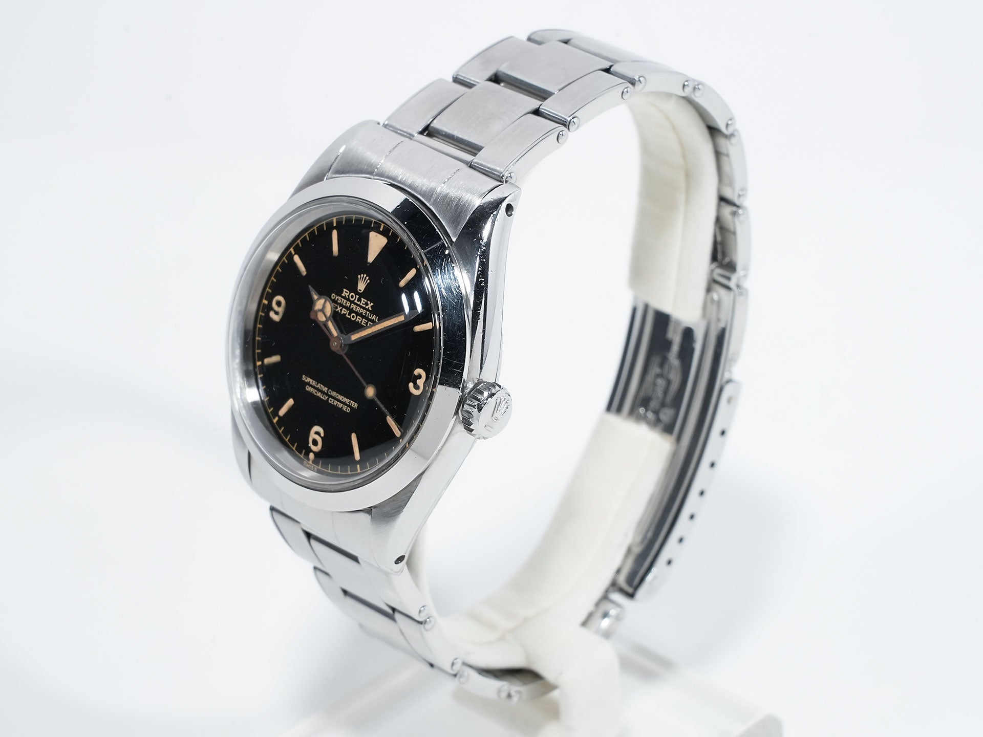 ロレックス エクスプローラーI Ref.1016 ステンレススチール ブラック文字盤 中古 2nqbux7w