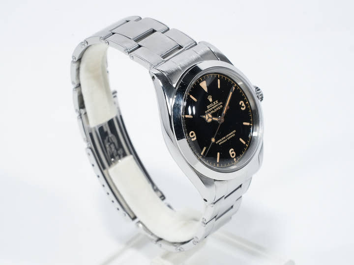 ロレックス エクスプローラーI Ref.1016 ステンレススチール ブラック文字盤 中古 2nqbux7w