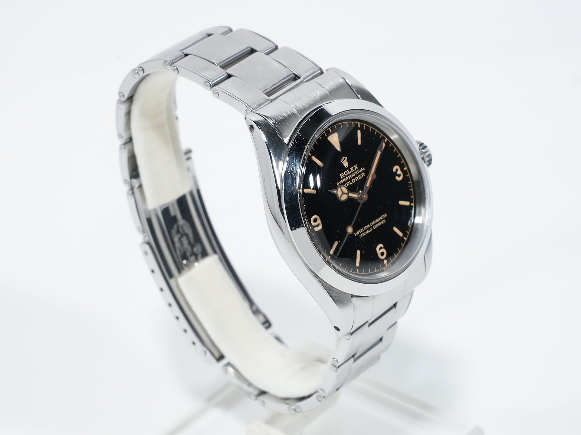 ロレックス エクスプローラーI Ref.1016 ステンレススチール ブラック文字盤 中古 2nqbux7w