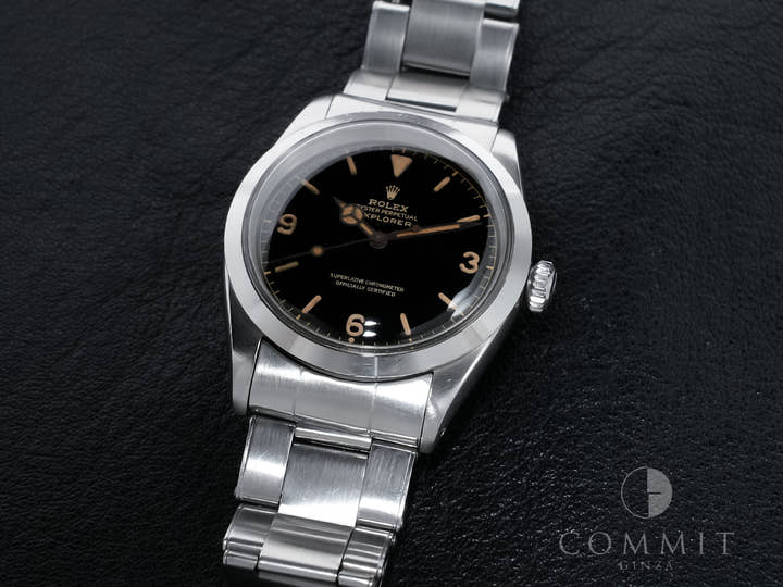 ロレックス エクスプローラーI Ref.1016 ステンレススチール ブラック文字盤 中古 2nqbux7w