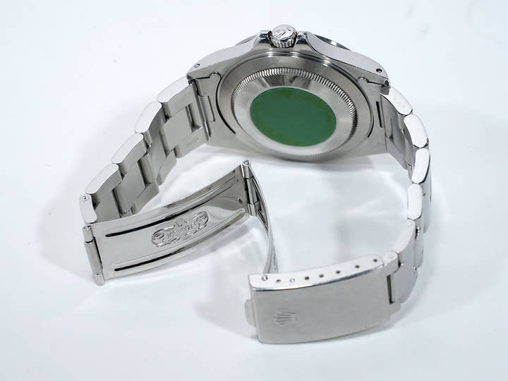 ロレックス エクスプローラーII Ref.16570 ステンレススチール ホワイト文字盤 オイスターブレスレット 中古 csedurq6