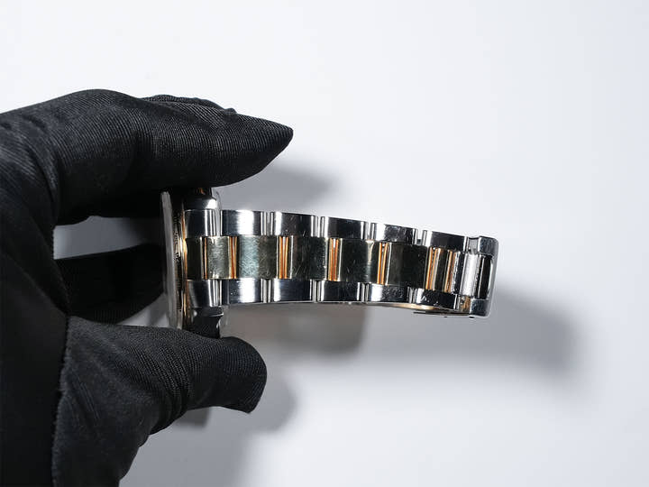 ロレックス デイトナ エルプリメロ Ref.16523 ステンレススチール/イエローゴールド シャンパン文字盤 中古 bg4pssat