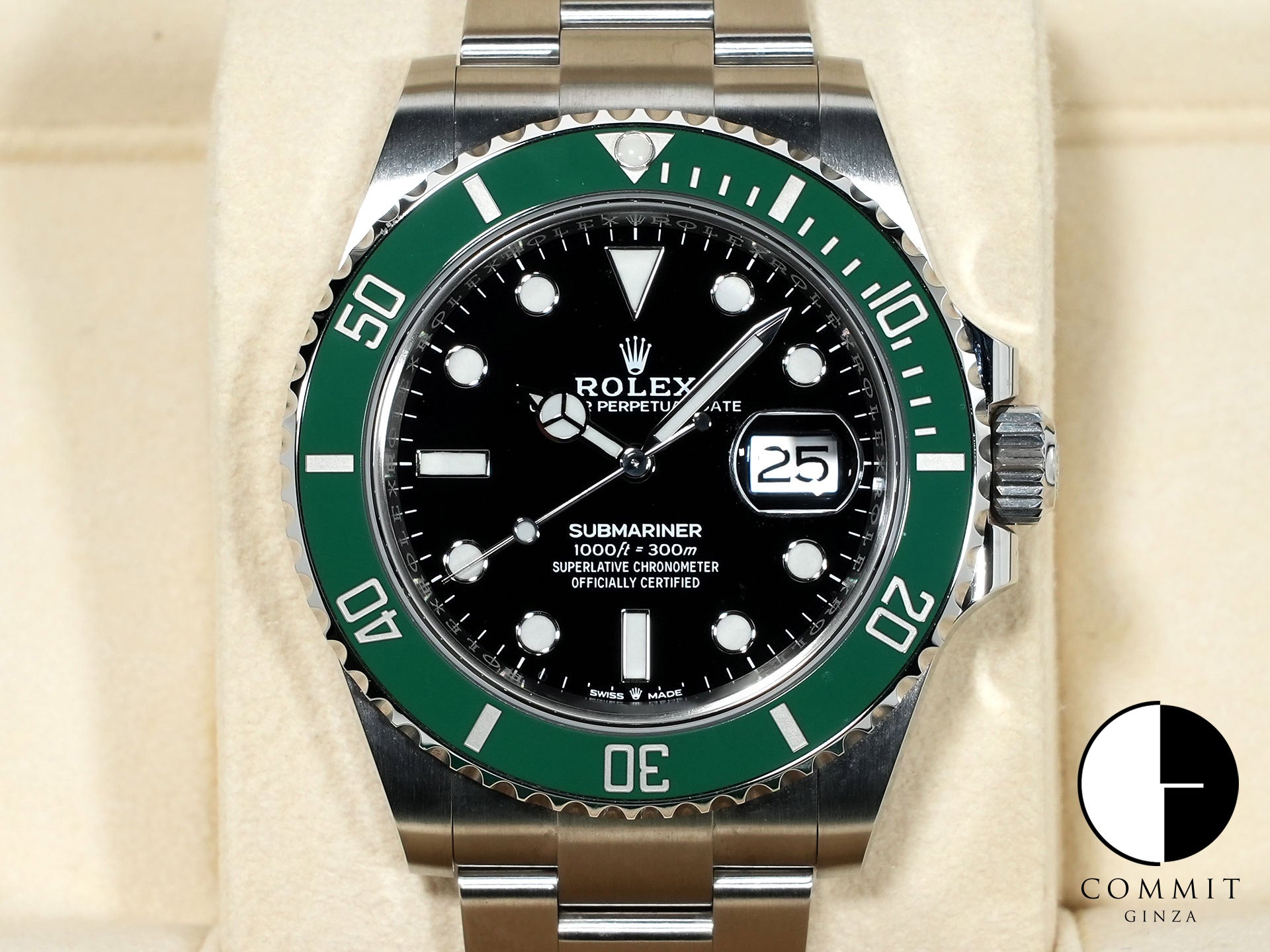 ロレックス サブマリーナー デイト Ref.126610LV ステンレススチール ブラック文字盤 中古 he2tvgd8