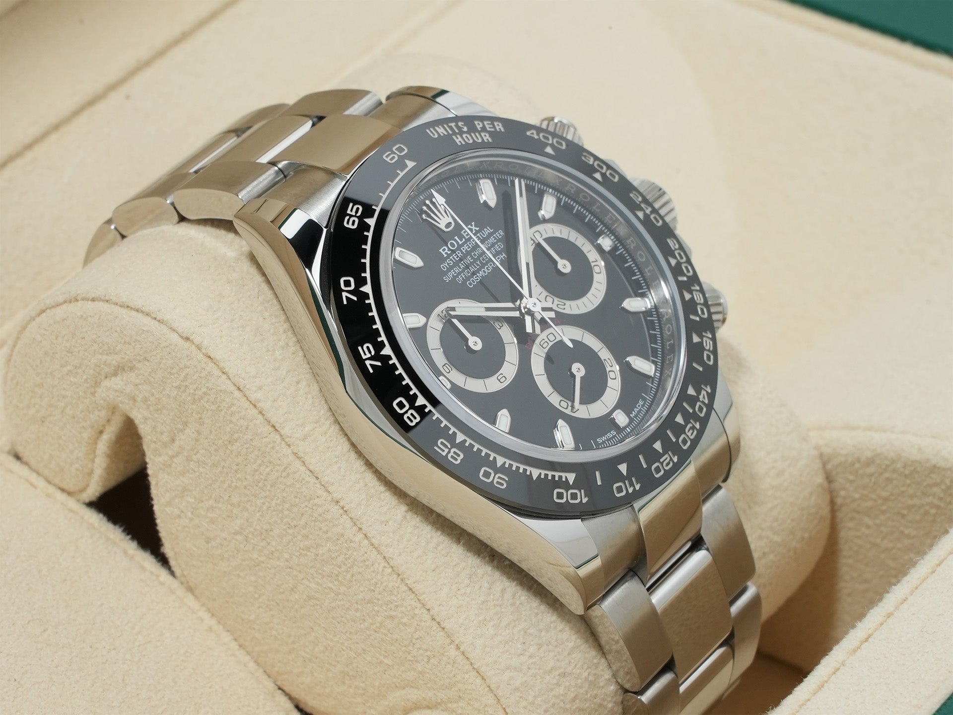 ロレックス デイトナ Ref.116500LN ステンレススチール ブラック文字盤 未使用 edqqshz3