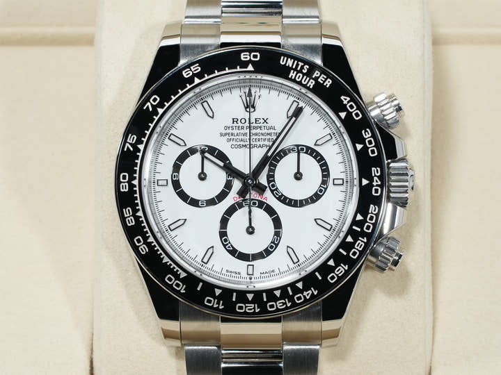 ロレックス デイトナ Ref.126500LN ステンレススチール ホワイト文字盤 未使用 t39j9p7q