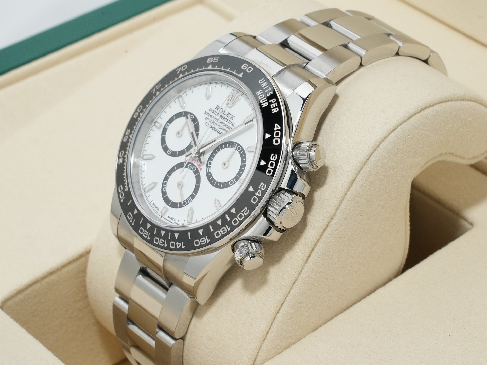 ロレックス デイトナ Ref.126500LN ステンレススチール ホワイト文字盤 未使用 t39j9p7q