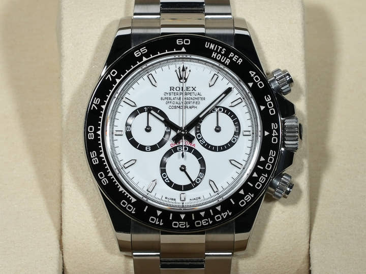 ロレックス デイトナ Ref.126500LN ステンレススチール ホワイト文字盤 中古 gwsabbwb