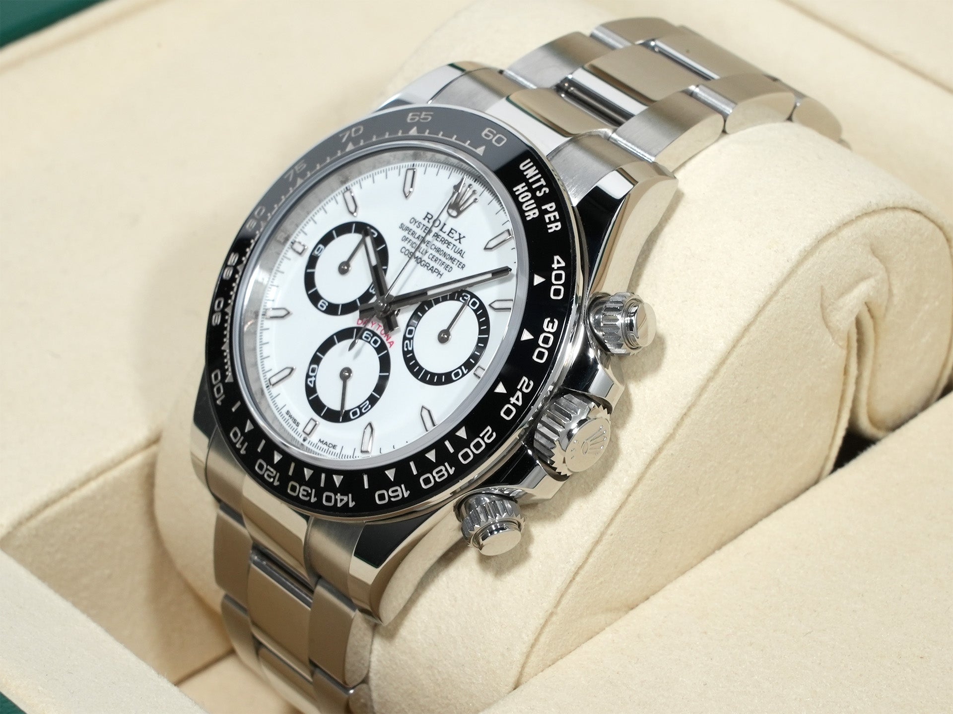 ロレックス デイトナ Ref.126500LN ステンレススチール ホワイト文字盤 中古 gwsabbwb