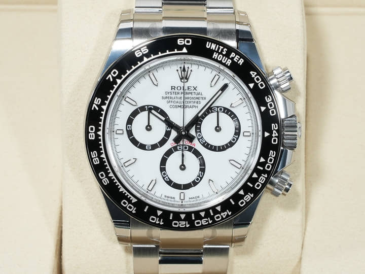 ロレックス デイトナ Ref.126500LN ステンレススチール ホワイト文字盤 未使用 zbiwh3s4