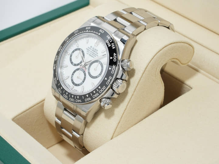 ロレックス デイトナ Ref.126500LN ステンレススチール ホワイト文字盤 未使用 zbiwh3s4