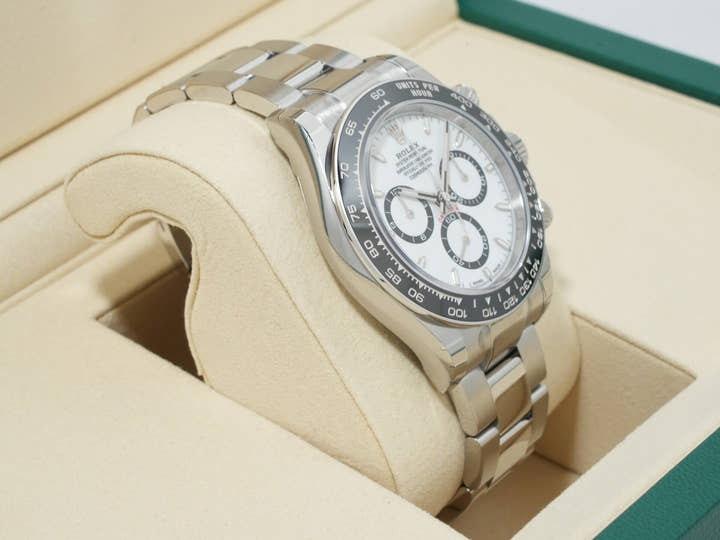 ロレックス デイトナ Ref.126500LN ステンレススチール ホワイト文字盤 未使用 zbiwh3s4