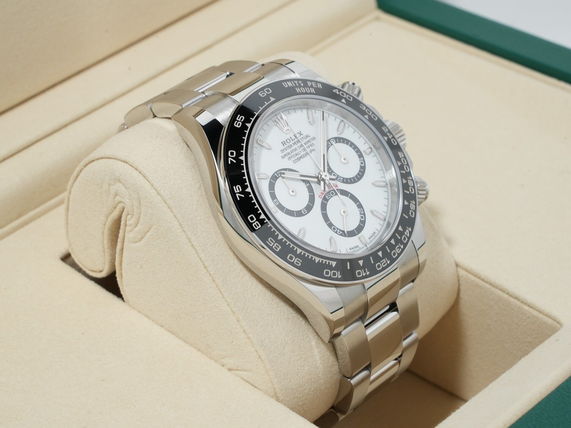 ロレックス デイトナ Ref.126500LN ステンレススチール ホワイト文字盤 未使用 qtbgp92h