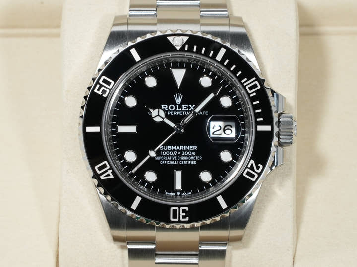 ロレックス サブマリーナー デイト Ref.126610LN ステンレススチール ブラック文字盤 未使用 frmu6vne