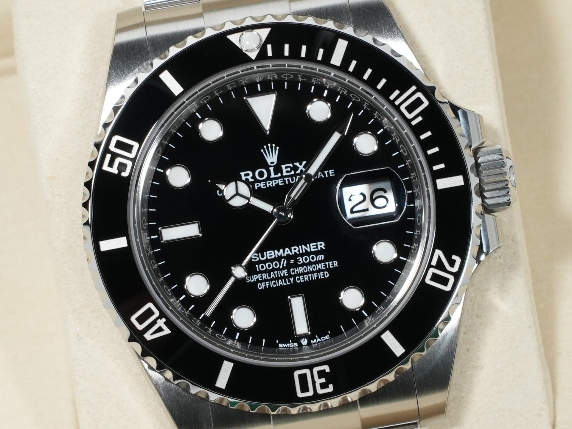 ロレックス サブマリーナー デイト Ref.126610LN ステンレススチール ブラック文字盤 未使用 frmu6vne