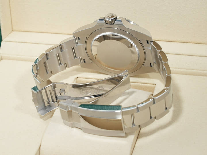 Rolex GMT-Master II Ref. 126710GRNR Stainless Steel Black Dial Oyster Bracelet Unused gc6wkczh