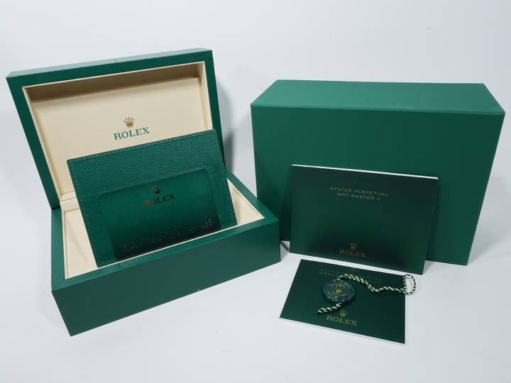 Rolex GMT-Master II Ref. 126710GRNR Stainless Steel Black Dial Oyster Bracelet Unused gc6wkczh