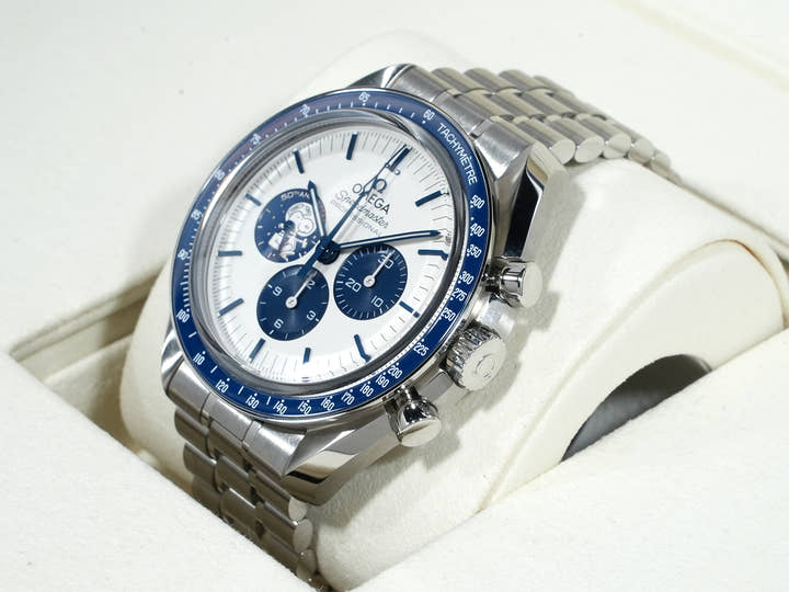 オメガ スピードマスター 記念モデル コーアクシャル マスター クロノメーター クロノグラフ 42MM Ref.310.32.42.50.02.001 ステンレススチール シルバー文字盤 中古 8bternvs