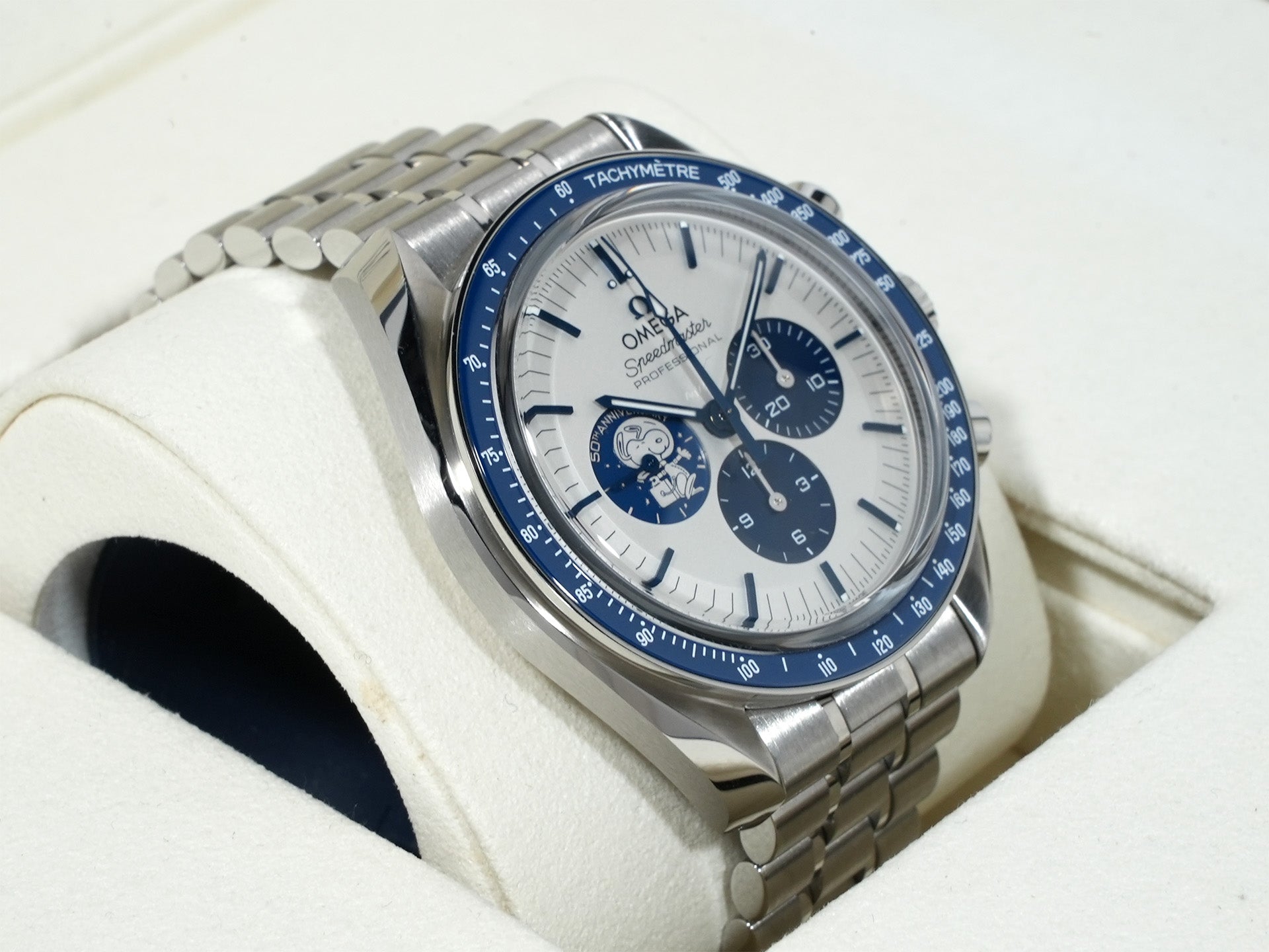 オメガ スピードマスター 記念モデル コーアクシャル マスター クロノメーター クロノグラフ 42MM Ref.310.32.42.50.02.001 ステンレススチール シルバー文字盤 中古 8bternvs