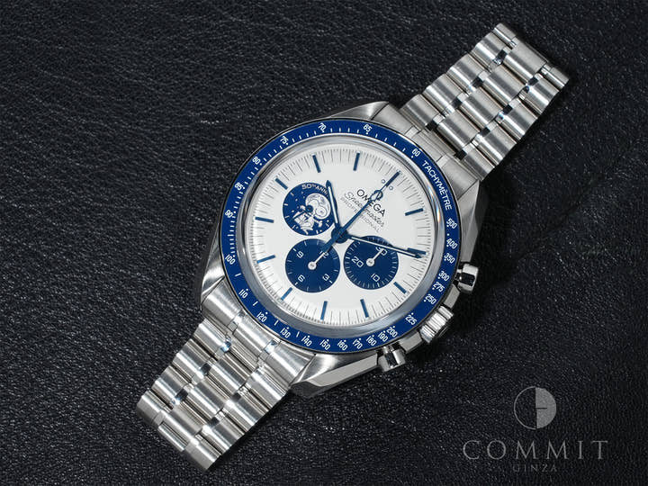 オメガ スピードマスター 記念モデル コーアクシャル マスター クロノメーター クロノグラフ 42MM Ref.310.32.42.50.02.001 ステンレススチール シルバー文字盤 中古 8bternvs