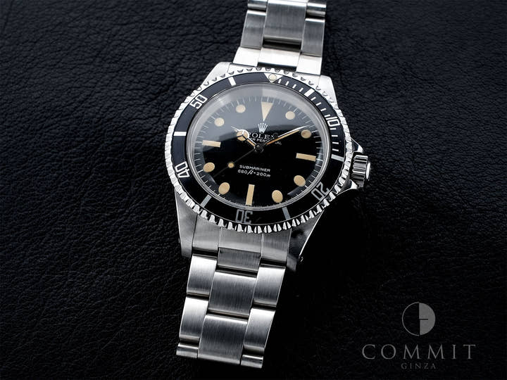ロレックス サブマリーナー Ref.5513 ステンレススチール ブラック文字盤 中古 3e7kb7ez